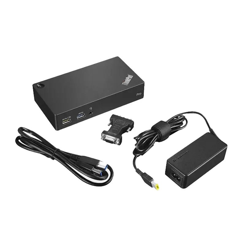 lenovo-thinkpad-pro-dock-station-usb-3.0-40a70045us-lcr-1.jpg LENOVO THINKPAD PRO DOCK STATION USB 3.0 40A70045US-LCR - Image 1