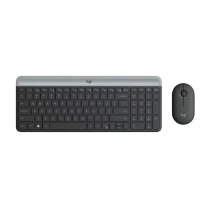Logitech MK470 Slim Wireless Combo Black (Ara)
