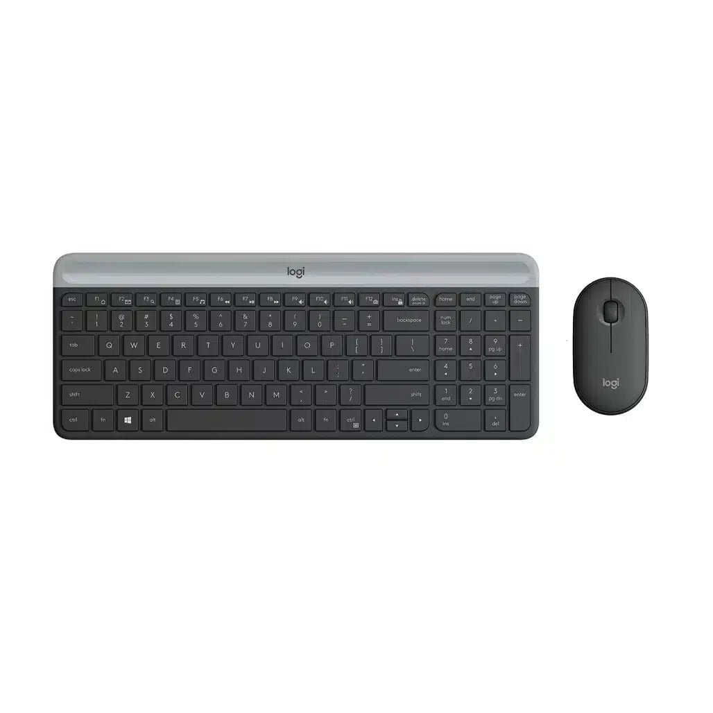 logitech-mk470-slim-wireless-combo-black-ara-1.jpg Logitech MK470 Slim Wireless Combo Black (Ara) - Image 1