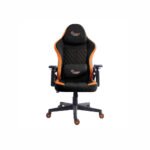 Porodo Gaming Ergonomic Gaming Chair - Black/Orange - PDX59B3BKOG - Image 2