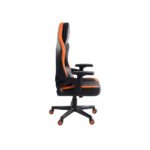 Porodo Gaming Ergonomic Gaming Chair - Black/Orange - PDX59B3BKOG - Image 3