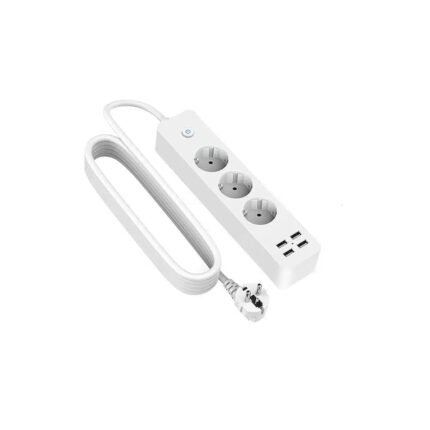 SFC08-1 Power Strip with 3 Sockets + 4 USB Ports – 1.8M Cable