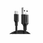 UGREEN CABLE USB to USB-C 5V/3A -1.5M  (Black) US287 - 60117