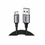 UGREEN CABLE USB to USB-C 5V/3A -3M Alu/Braided (Black) US288 - 60408